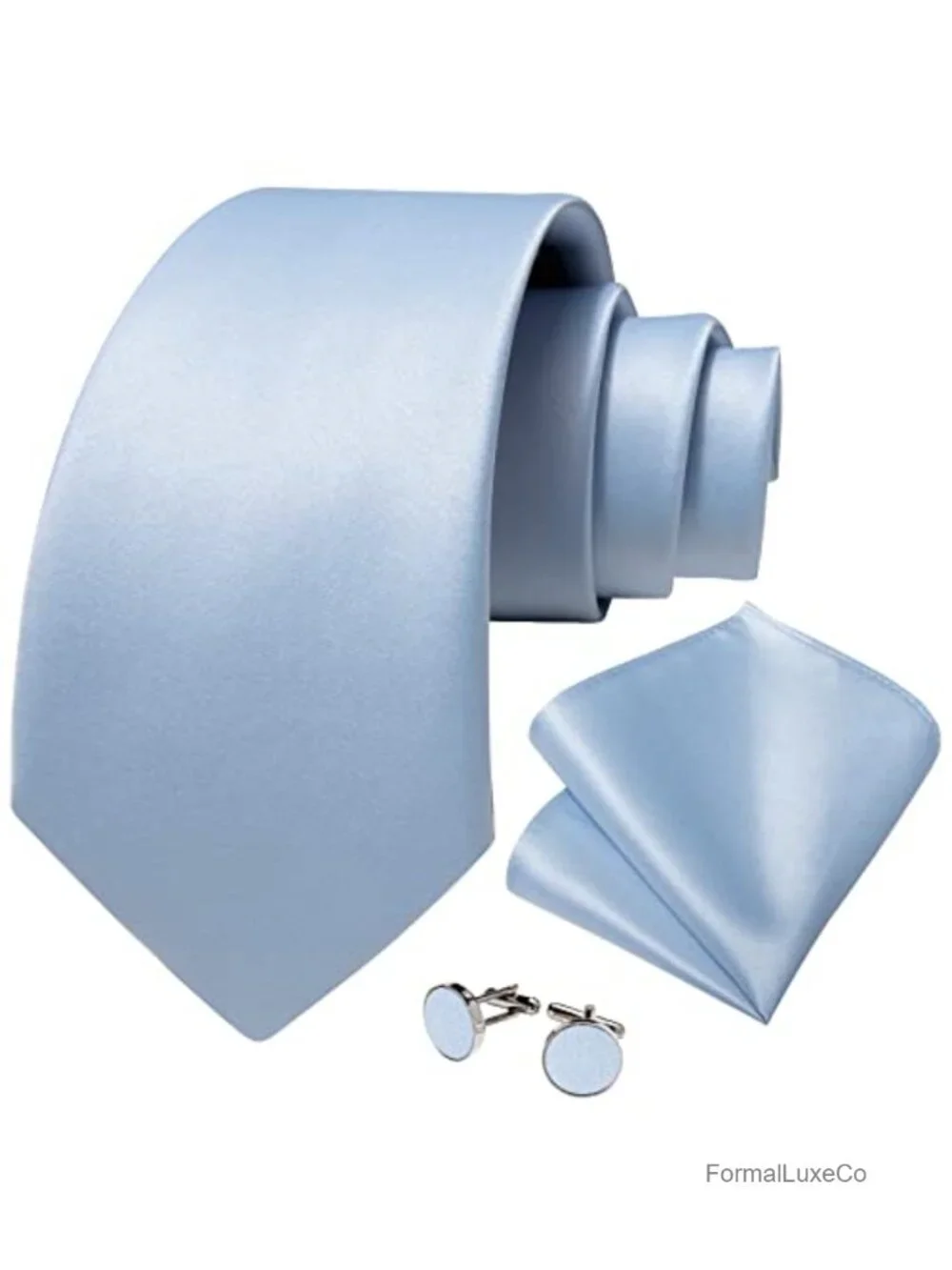 Mens Diamond Pattern Silk Necktie Set Gift Box